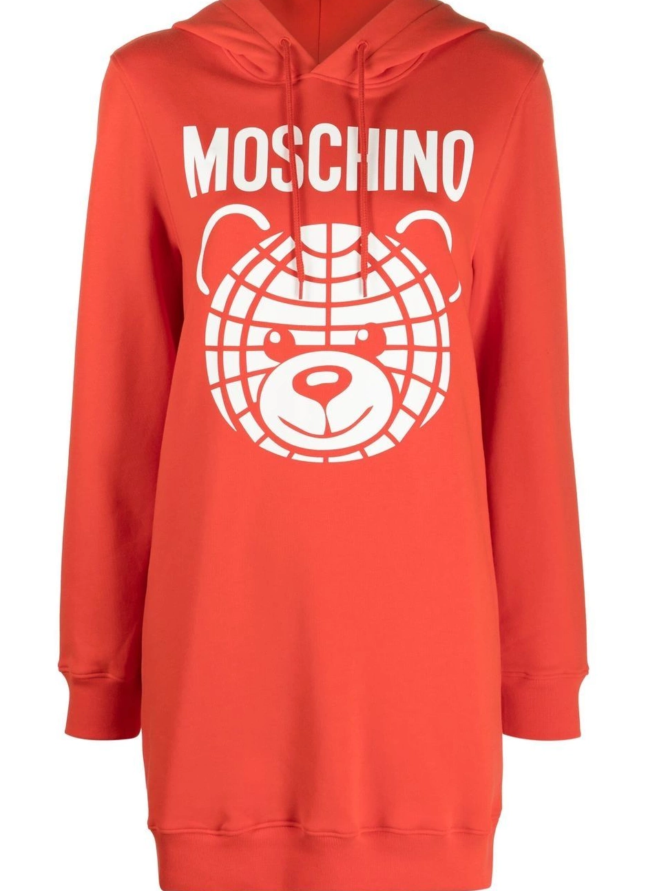 logo-print Love Moschino Women dress sweatshirt 0427